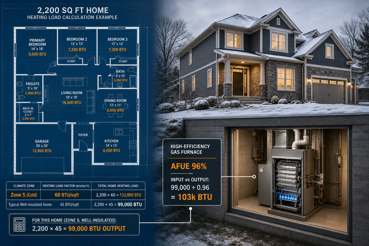 Furnace Sizing Guide: What Size Furnace for My House?